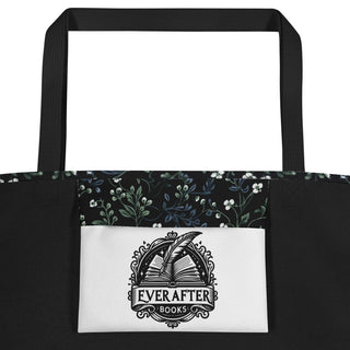 Ever After Floral Tote Bag with Pocket (Large)